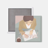 ジャーナル処理のリマインダーマグネット マグネット (正面/裏面)