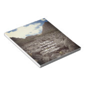 ジャーナル感動的、「成長する。......」 ノートパッド (アングル)