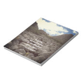 ジャーナル感動的、「成長する。......」 ノートパッド (回転)