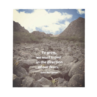 ジャーナル感動的、「成長する。......」 ノートパッド