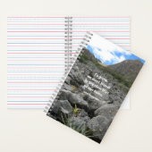 ジャーナル感動的、「成長する。......」 ノートブック (内側)