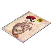 ジャーナル、ノート、螺線形、Anatomie 2のハート ノートブック (左側)