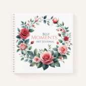 ジャーナル ベスト モーメント ローズ wreath Var01 (正面)