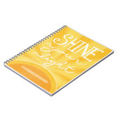 ジャーナル- "照らして下さいあなたの軽い" ノートブック (左側)