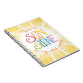 ジャーナル- "私の精神の日光 ノートブック (右側)