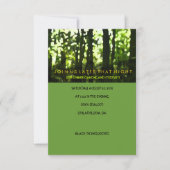 ジャーニーウォーターカラーバーバルミツワーパーティーカード 招待状 (正面)