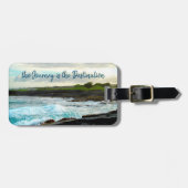 ジャーニーザデスティネーションHawaiiブラックサンドビーチ ラゲッジタグ (正面横)