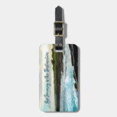 ジャーニーザデスティネーションHawaiiブラックサンドビーチ ラゲッジタグ (正面縦)