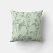 ジャーニートゥザシャトーピーコックグリーン装飾用クッション クッション (裏面)