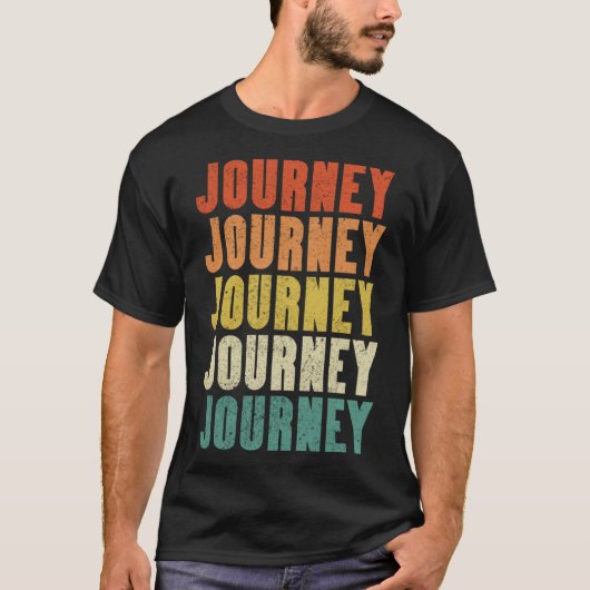 ジャーニーヴィンテージレトロ17 Tシャツ (正面)