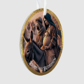 ジャーニー・トゥ・ベツレヘムオーナメントアクリルオーナメント オーナメント (正面)