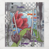 ジャーニー&ドリームワインボトルラベル ワインラベル (シングルラベル)