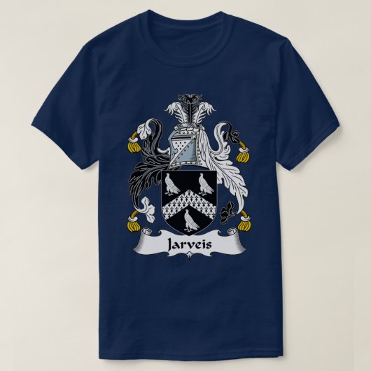 ジャービーコートオブアームズ家紋 Tシャツ (デザイン正面)
