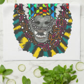 ジャーマンシェパードのキッチンタオル – カスタマイズ可能 キッチンタオル (折り畳み)