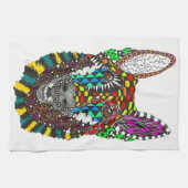 ジャーマンシェパードのキッチンタオル – カスタマイズ可能 キッチンタオル (横)