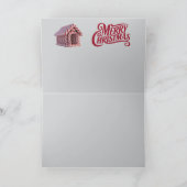 ジャーマンシェパードのトナカイ カード (内部)