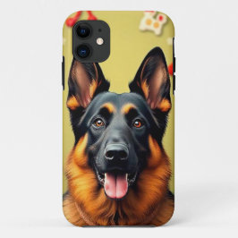 ジャーマンシェパードの壮麗な番犬のエレガンス iPhone 11 ケース