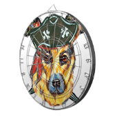 ジャーマンシェパードの海賊 ダーツボード (正面右)