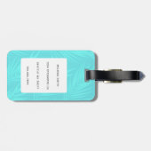 ジャーマンシェパードの荷物札 ラゲッジタグ (裏面横)