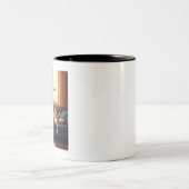 ジャーマンシェパードカウチビベス ツートーンマグカップ (中央)