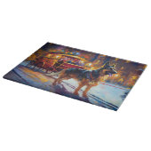 ジャーマンシェパードクリスマスフェスティバルシーズン カッティングボード (角)