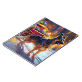 ジャーマンシェパードクリスマスフェスティバルシーズン ノートブック (左側)