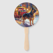 ジャーマンシェパードクリスマスフェスティバルシーズン ハンドファン (正面)