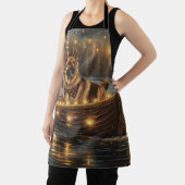 ジャーマンシェパードクリスマスフェスティバル航海 エプロン (インサイチュ)