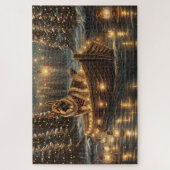 ジャーマンシェパードクリスマスフェスティバル航海 ジグソーパズル (縦)