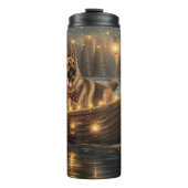 ジャーマンシェパードクリスマスフェスティバル航海 タンブラー (正面)