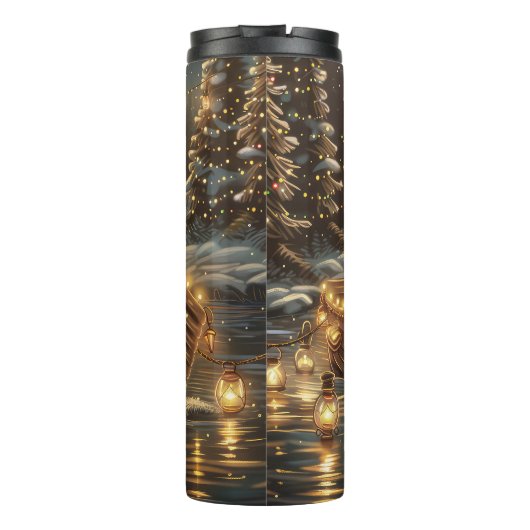 ジャーマンシェパードクリスマスフェスティバル航海 タンブラー (裏面)