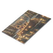 ジャーマンシェパードクリスマスフェスティバル航海 ノートパッド (アングル)