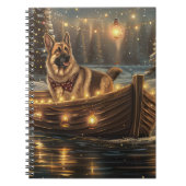 ジャーマンシェパードクリスマスフェスティバル航海 ノートブック (正面)