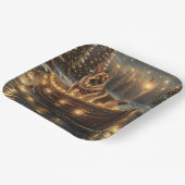 ジャーマンシェパードクリスマスフェスティバル航海 ペーパープレート (傾斜あり)