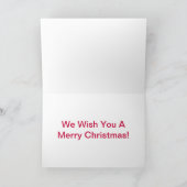 ジャーマンシェパードサンタハット シーズンカード (内部)