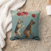 ジャーマンシェパードタンデム クッション (ブランケット)