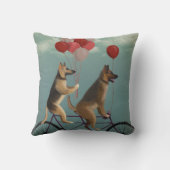 ジャーマンシェパードタンデム クッション (裏面)