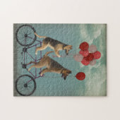 ジャーマンシェパードタンデム ジグソーパズル (横)