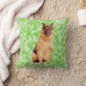 ジャーマンシェパードドッグアートポートレート クッション (ブランケット)