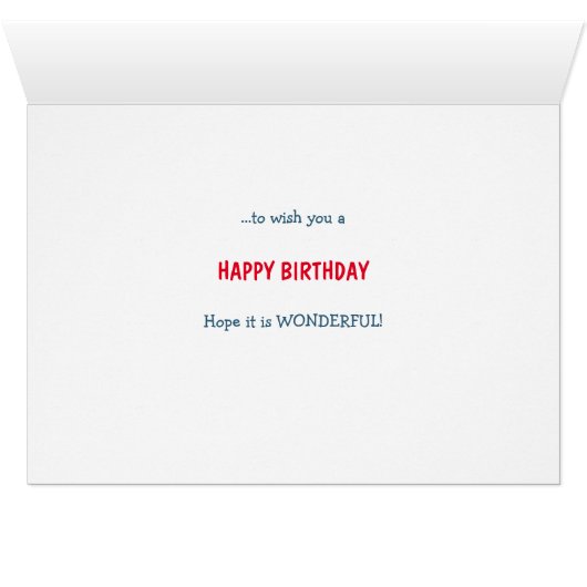 ジャーマンシェパードドッグウィッカーバスケット誕生日カード (内部横(下))