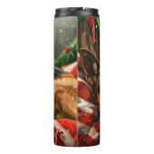 ジャーマンシェパードドッグクリスマスフェスティバル タンブラー (裏面)