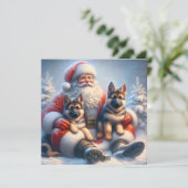 ジャーマンシェパードドッグズアンドサンタクロースフェスティバル シーズンカード (スタンド正面)