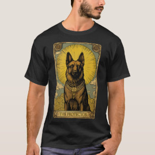 ジャーマンシェパードドッグタロットカード Tシャツ