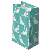 ジャーマンシェパードドッグパピー スモールペーパーバッグ (裏面アングル)