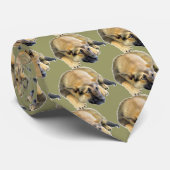 ジャーマンシェパードドッグパピー ネクタイ (ロール)