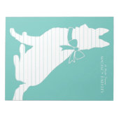 ジャーマンシェパードドッグパピー ノートパッド (正面)