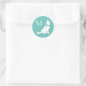 ジャーマンシェパードドッグパピー ラウンドシール (バッグ)