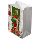 ジャーマンシェパードドッグ抱き枕 ミディアムペーパーバッグ (正面アングル)