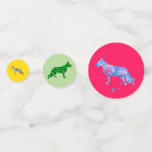 ジャーマンシェパードドッグ紙吹雪 コンフェッティ (裏面)