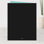 ジャーマンシェパードドッグ誕生日ジャーマンシェパード カード (裏面)